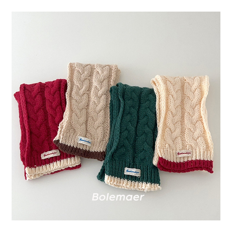 子供用★マフラー★防寒★襟巻き★ネックウォーマー★キッズ★暖かい★4色