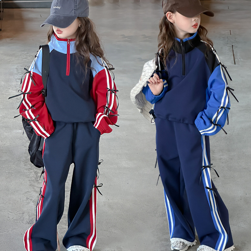 2024秋新品★子供服　セットアップ★120cm〜170cm 2色