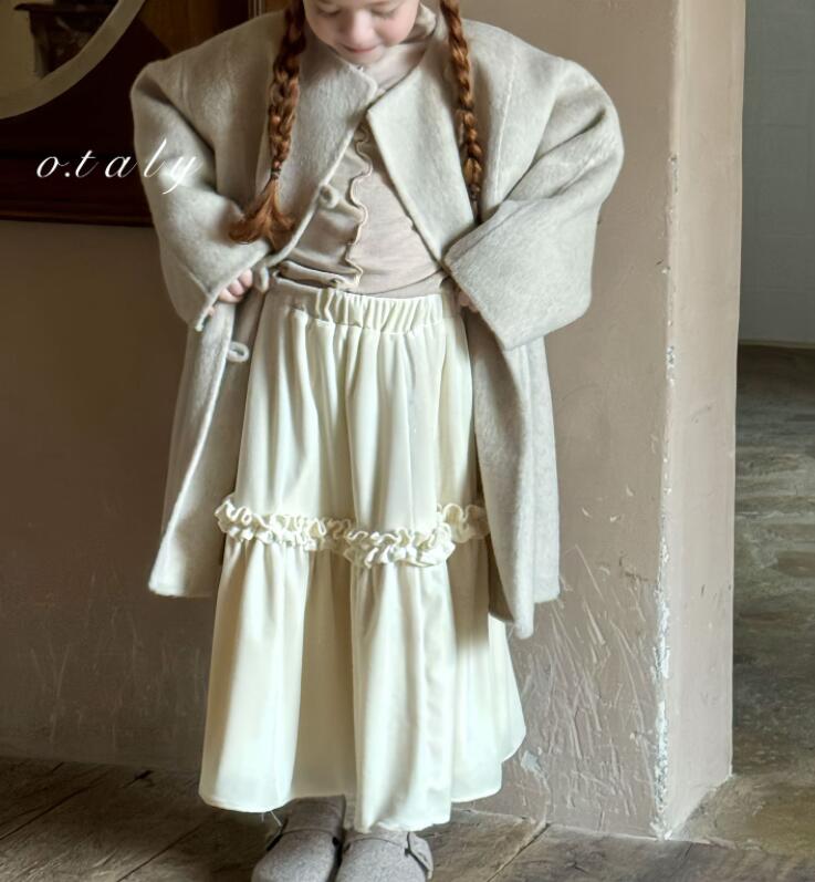 2024秋冬otaly★子供服　厚手スカート★90cm〜130cm