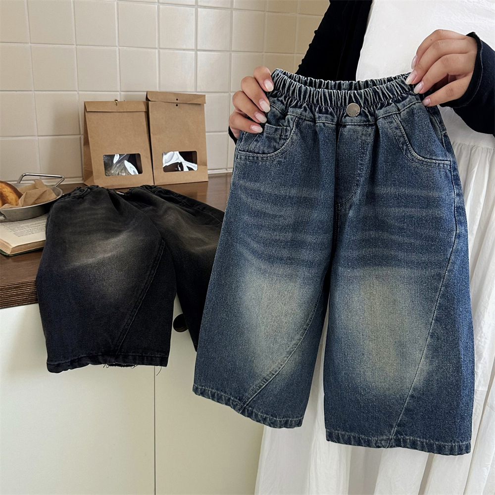 「2024」子供服★ズボン★ボトムス★ジーンズ★韓国風子供服★2色90cm〜140cm