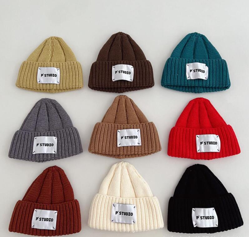 「2024」子供用★帽子★ニット帽子★キッズ★暖かい★9色