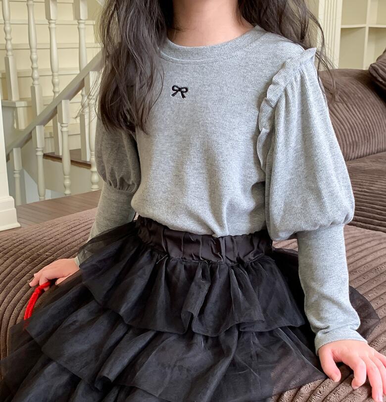 2024秋新作★子供服　トップス★90cm〜140cm 6色