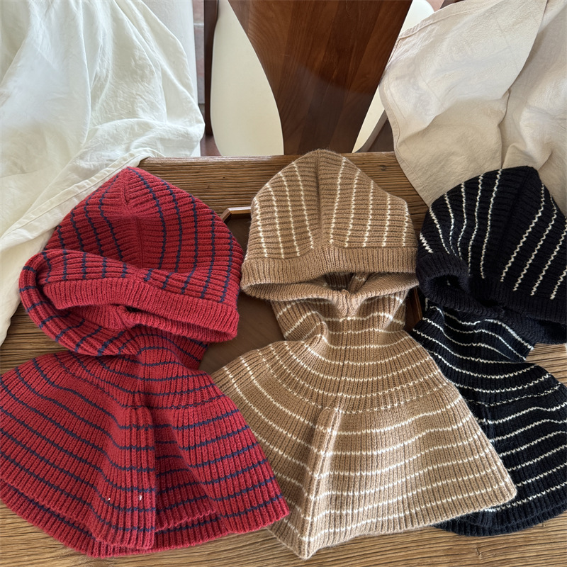 2024★キッズ帽子★マフラー★防寒★ 6色