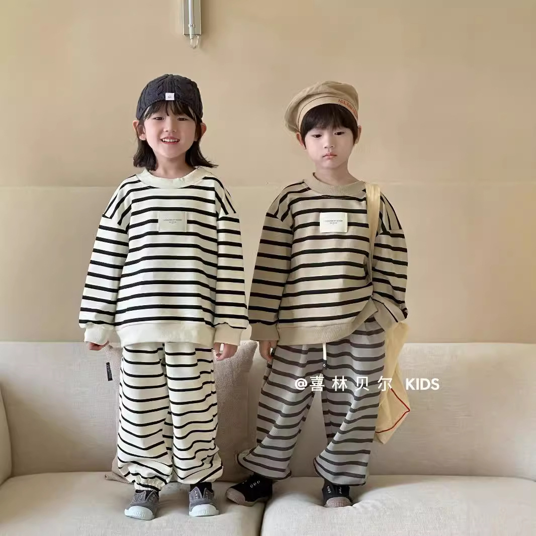 2024★春秋新作★韓国風子供服★ズボン★80cm〜160cm 2色