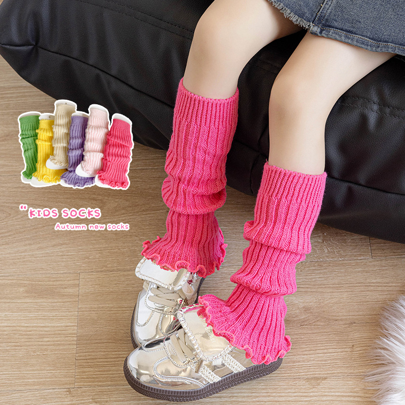 2024★キッズ靴下★ソックス★レッグカバー★30cm