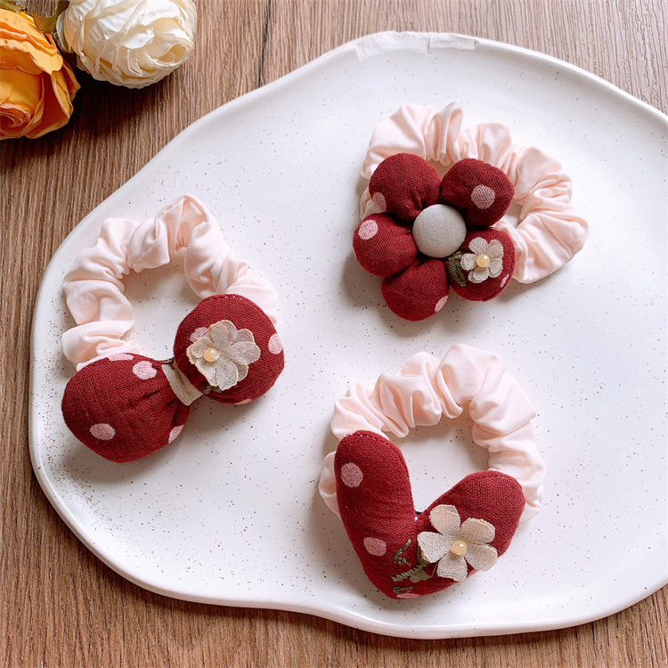 髪飾り★まとめ髪用★ヘアアクセサリー★子供用★ヘアゴム★可愛い