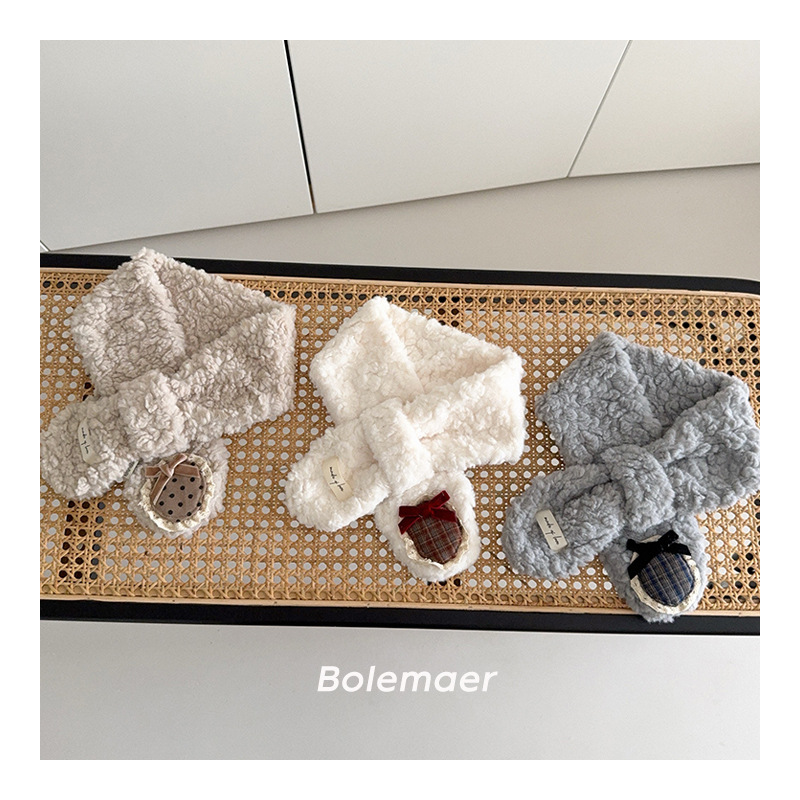 「2024」★子供用★マフラー★防寒★襟巻き★ネックウォーマー★キッズ★暖かい★3色