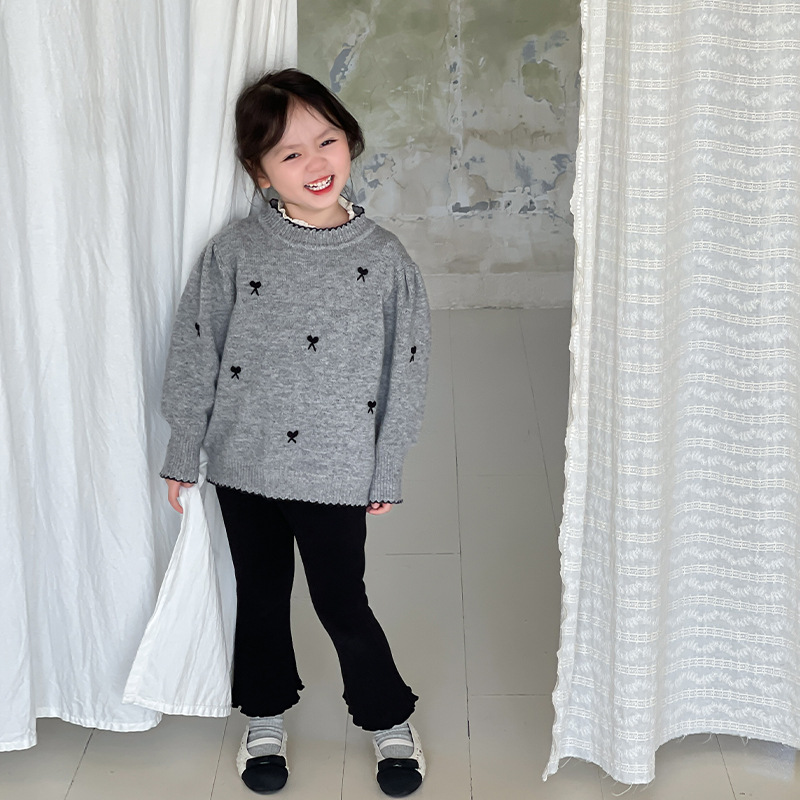 2024秋冬新W★子供服　セーター&ズボン裏起毛★80cm〜140cm