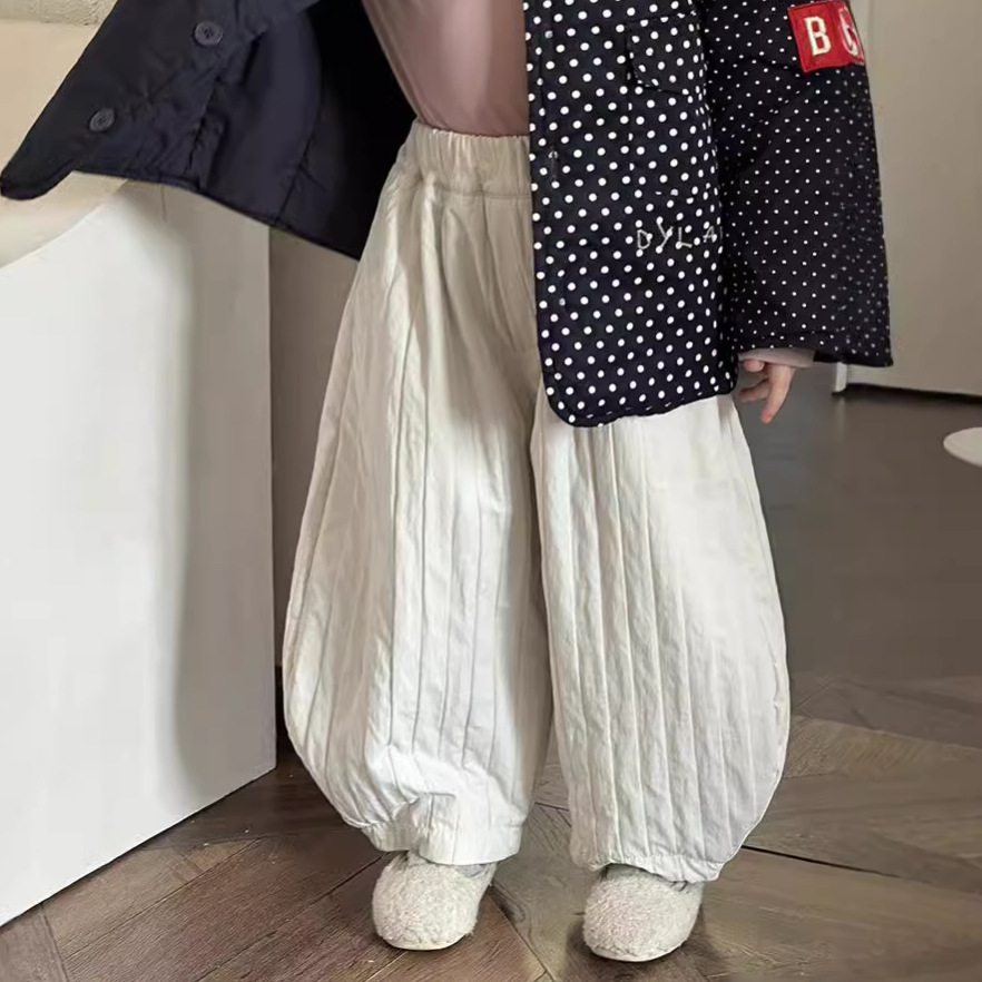 2024★秋冬新作★韓国風子供服★ズボン★裏起毛★90cm〜160cm 3色