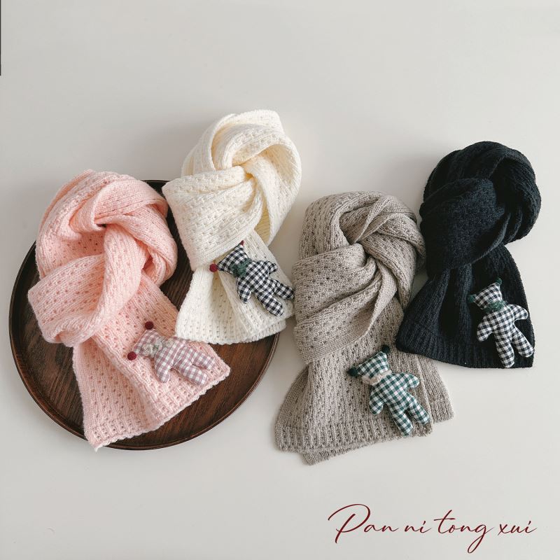 「2024」★子供用★マフラー★防寒★襟巻き★ネックウォーマー★キッズ★暖かい★7色