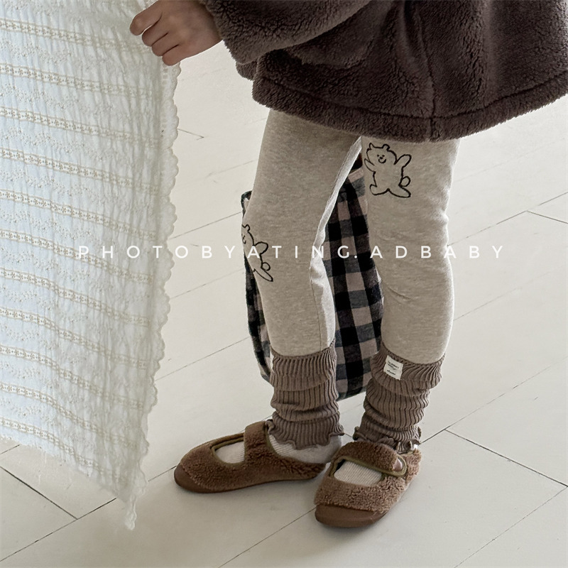 2024冬新入荷S★子供服　ズボン★80cm〜130cm 2色