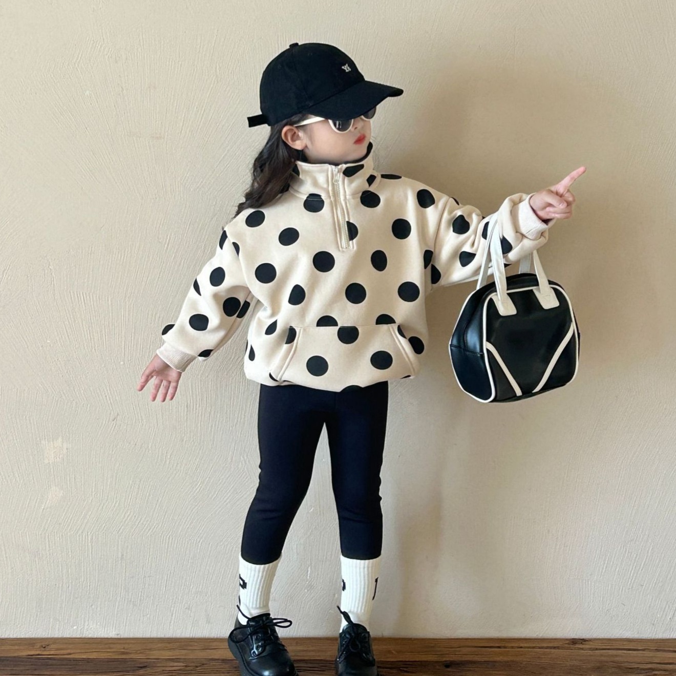 2024★秋冬新作★韓国風ベビー服★トップス★ズボン★90cm〜140cm 2色