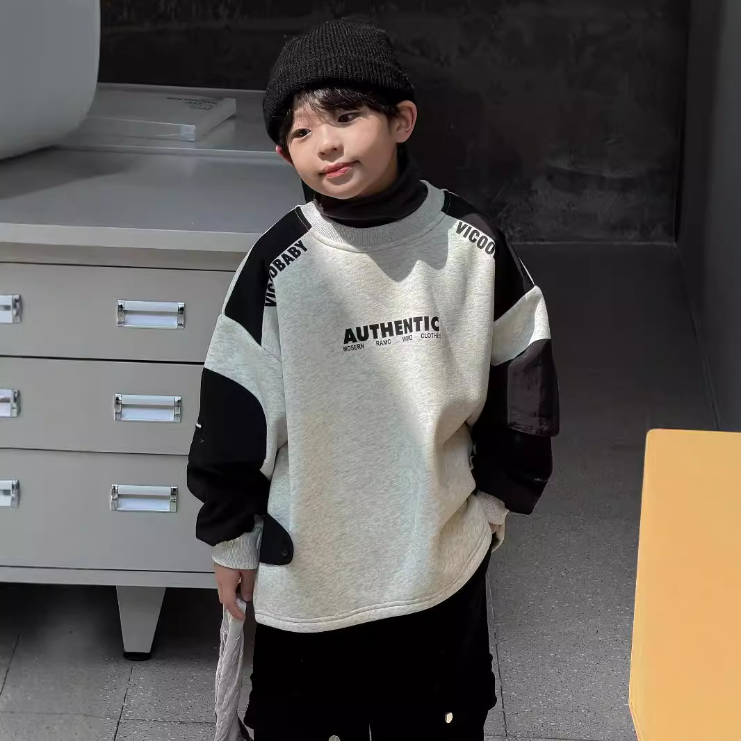 2024冬新品★子供服　トレーナー　裏起毛★100cm〜150cm