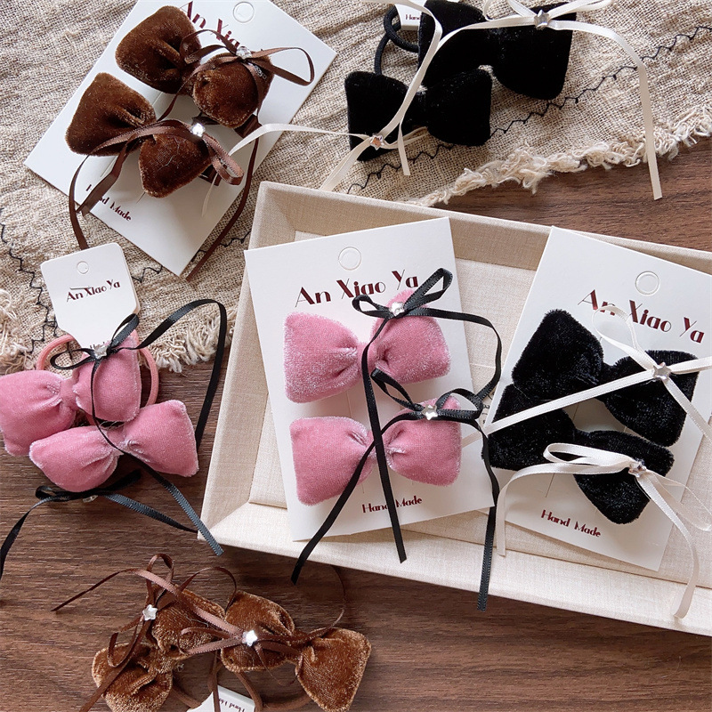 雑貨★子供用髪飾り　ヘアバンド　ヘアゴム★アクセサリー★6色