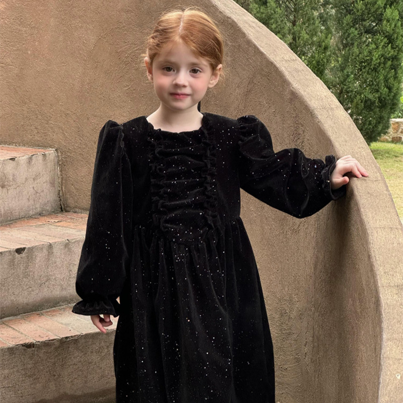 2024冬新品CL★子供服　ワンピース★90cm〜140cm