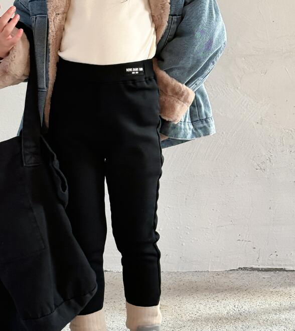 2024★秋冬新作★韓国風子供服★ズボン★裏起毛★90cm〜150cm