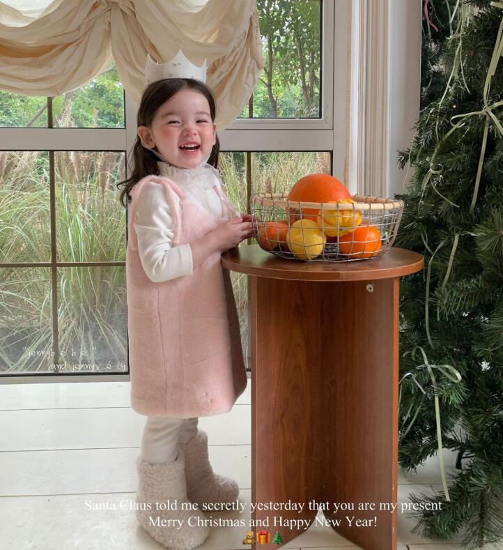 2024秋冬新品jen★子供服　吊りワンピース&レギンス分けて★80〜110cm