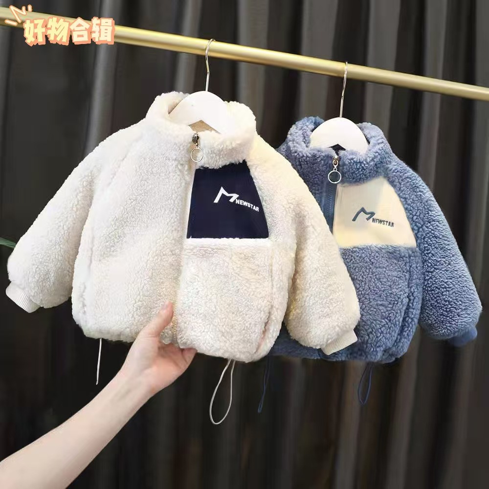 2024新品★子供服 　ボアコート★80cm〜140cm 2色