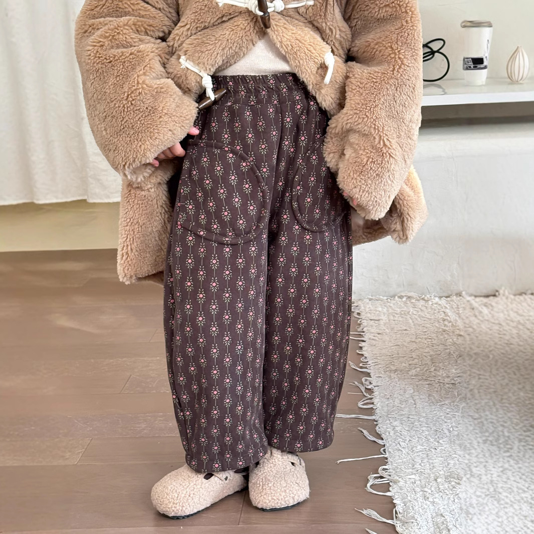 2024冬新品Y★子供服　ズボン★90cm〜150cm