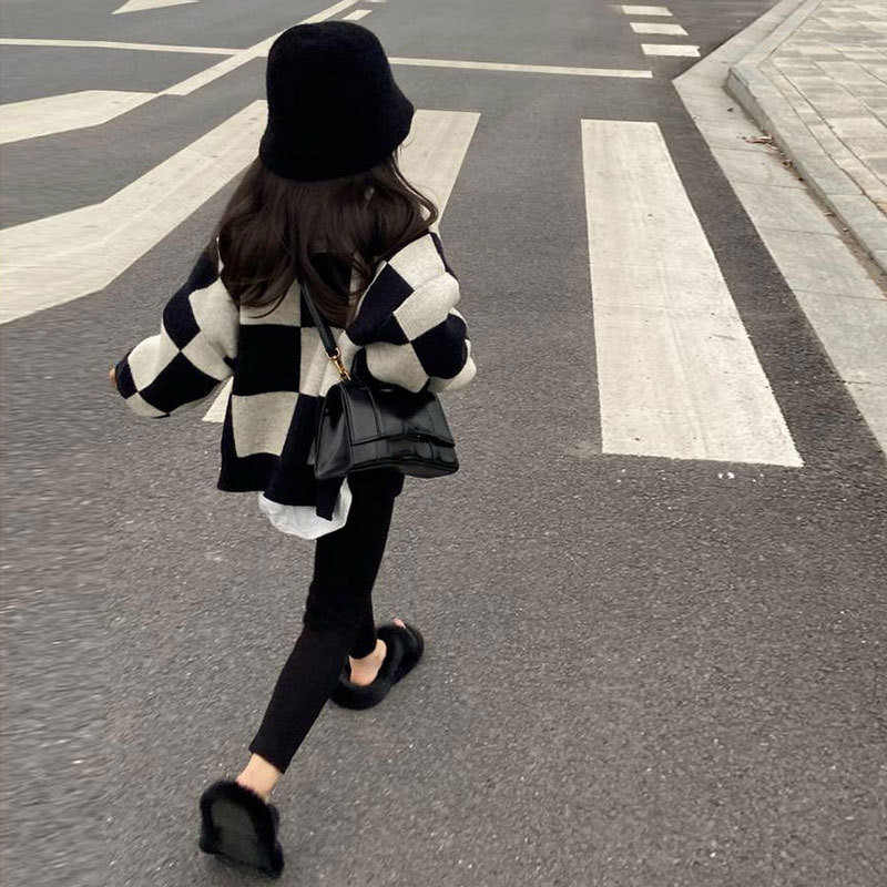 春秋新品★子供服 　 セーター&レギンス★90〜140