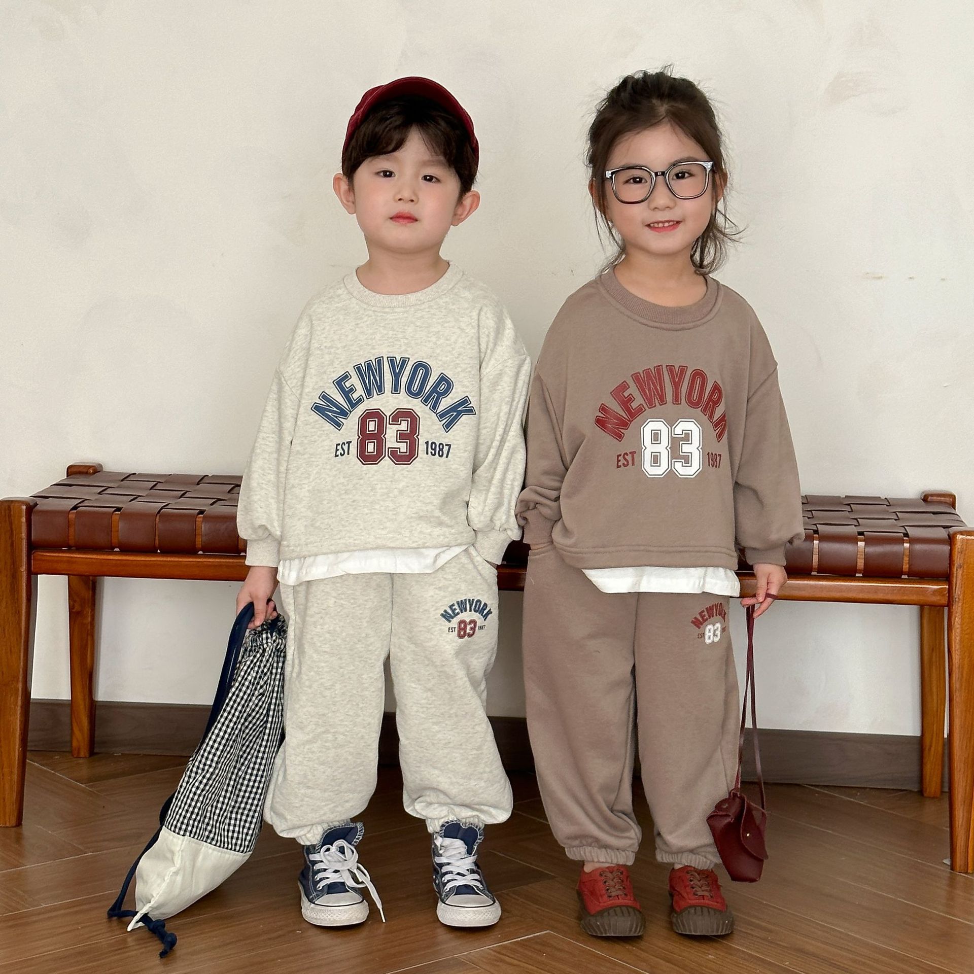 2025春新品★子供服　セットアップ★80cm〜150cm 2色