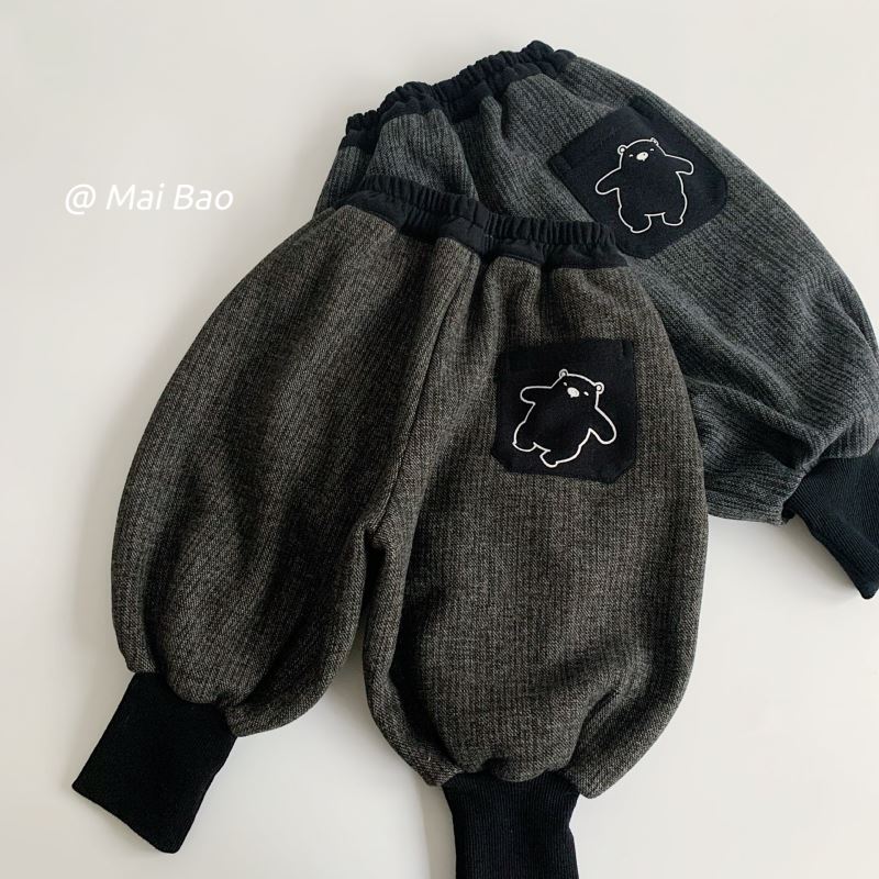 2024冬新入荷★子供服　ズボン　裏起毛★90cm〜140cm 2色