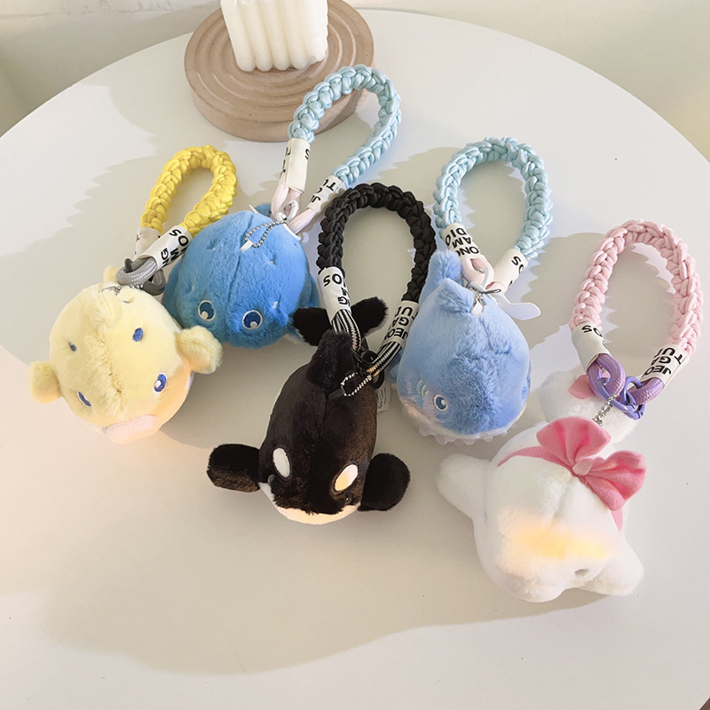 ★可愛いキーホルダー　装飾品★ぬいぐるみキーチェーン★5色