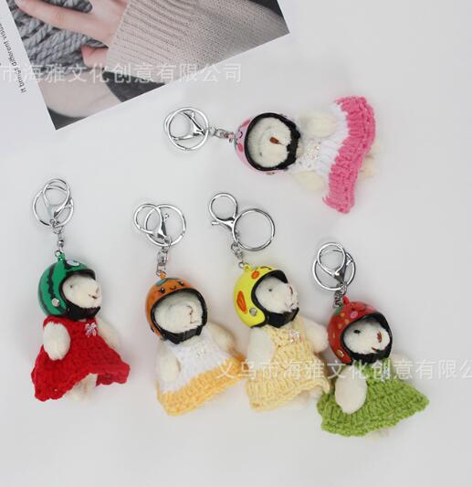 ★可愛いキーホルダー　装飾品★ぬいぐるみキーチェーン★5色