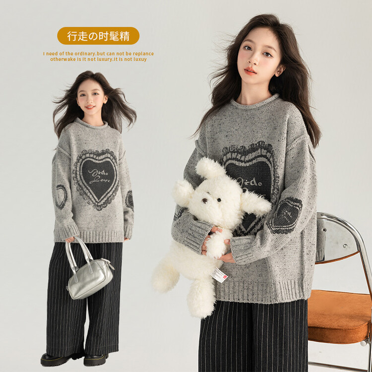 2024新入荷★子供服　ズボン&セーター分けて★120cm〜170cm 2色