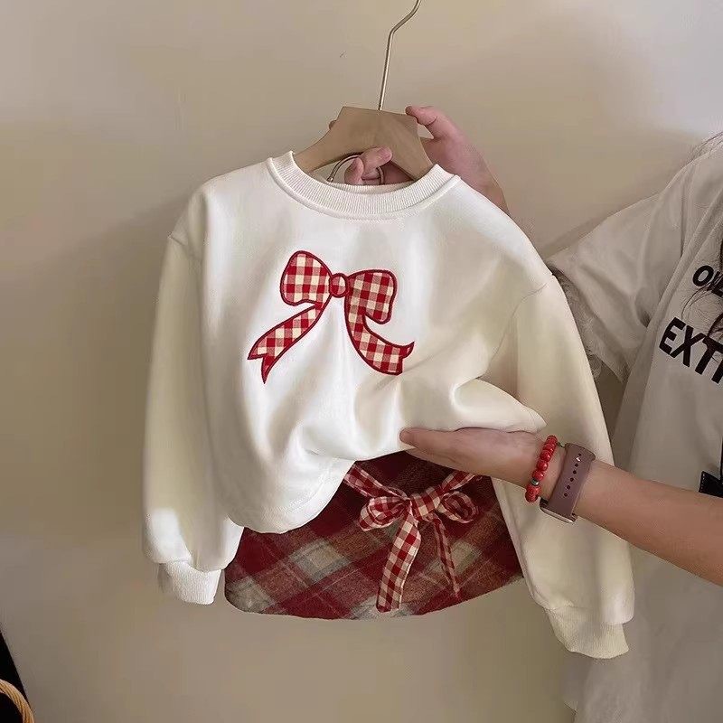 「2024」子供服★トップス+スカート★セットアップ★韓国風子供服★90cm〜140cm