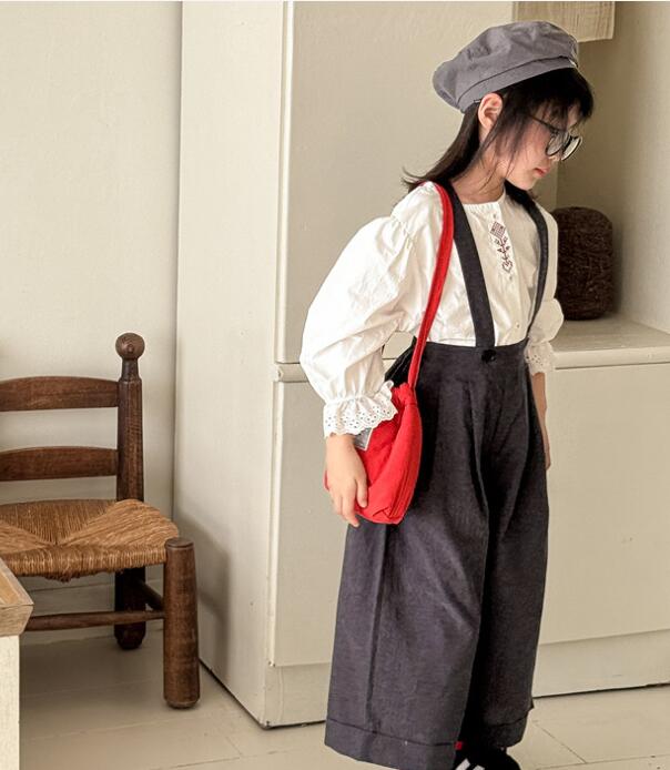 2025春新品SJ★子供服　サロペット★80cm〜130cm 2色