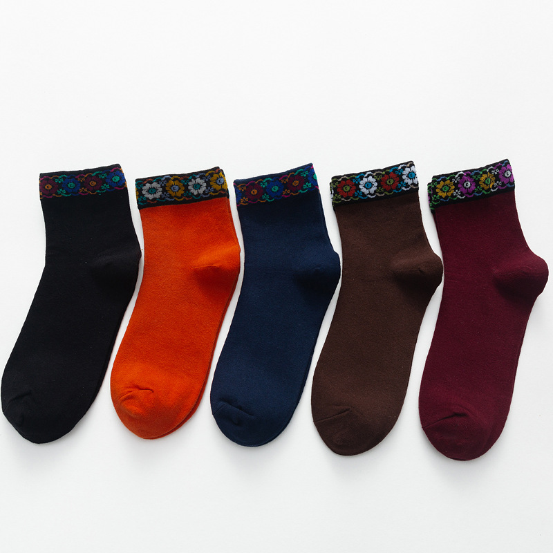 「2024」靴下★レディース★ソックス★大人用★女性用靴下★可愛い★5色