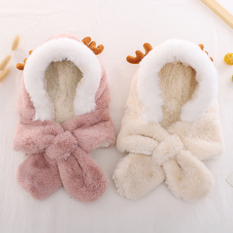 「2024」★子供用★帽子/マフラー★防寒★襟巻き★ネックウォーマー★キッズ★暖かい★4色