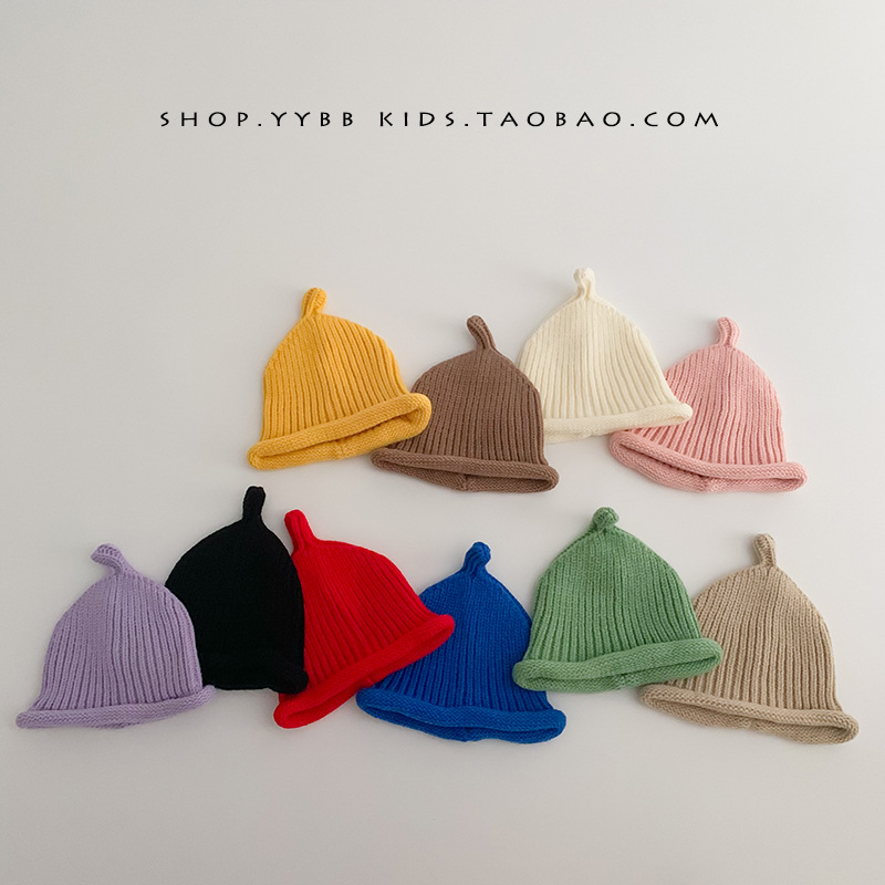 「2024」子供用★帽子★ニット帽子★防寒★ベビー★暖かい★10色