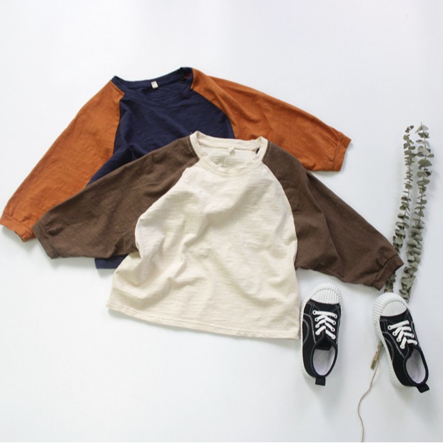 2025新入荷SL★子供服　トップス★80cm〜140cm 2色