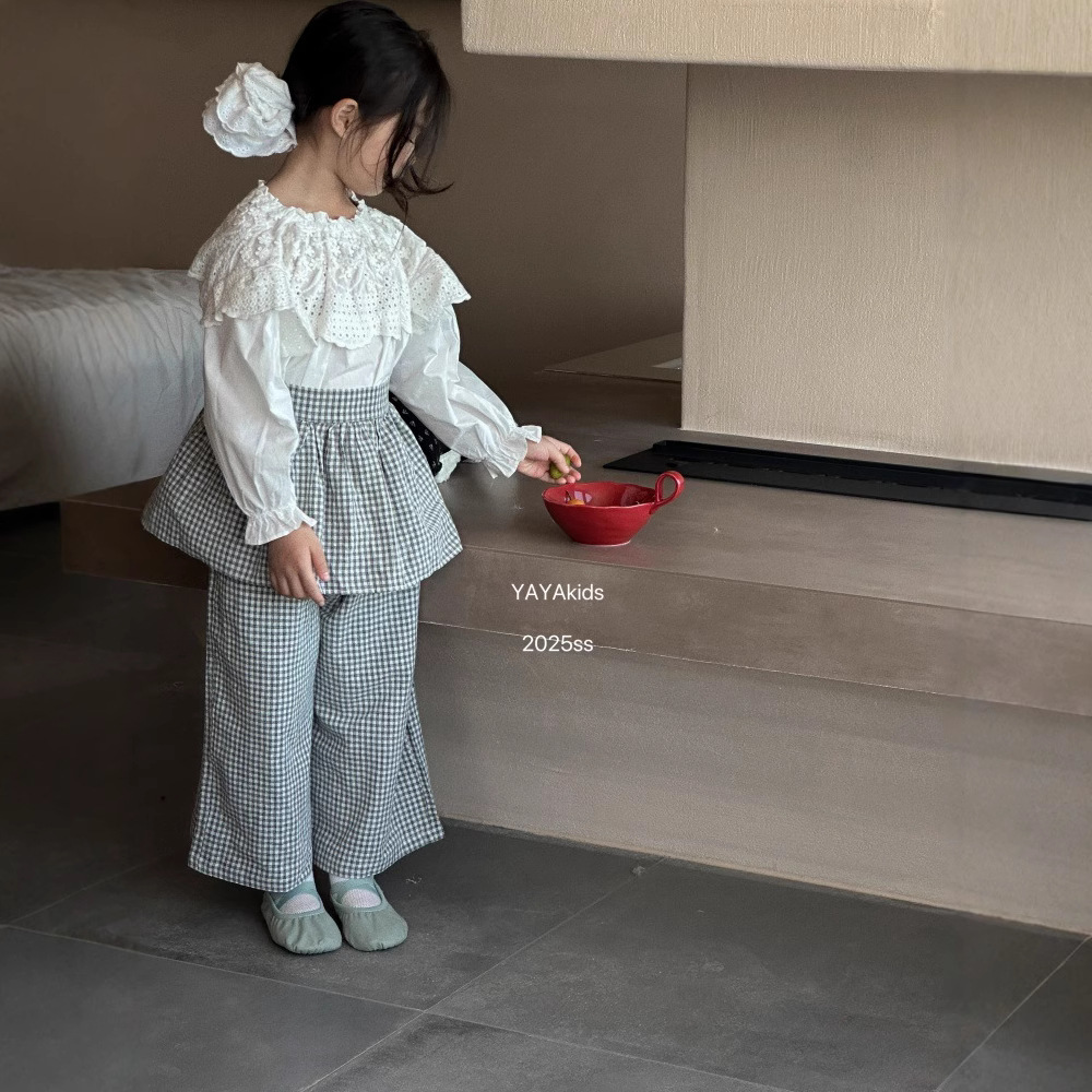 2025新作★子供服　トップス&ズボン+エプロン★90cm〜140cm