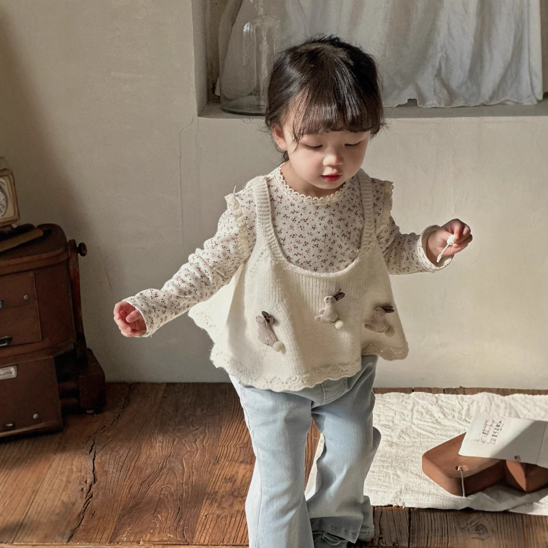 2025春新作DC★子供服　トップス★90cm〜140cm 2色