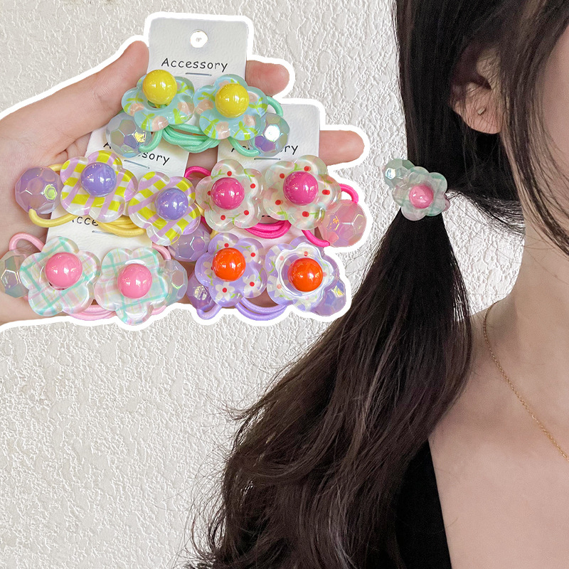 髪飾り★まとめ髪用★ヘアアクセサリー★子供用★ヘアゴム★可愛い