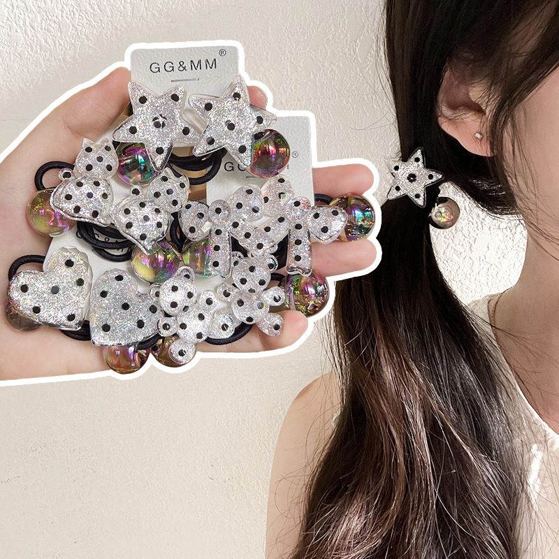 髪飾り★まとめ髪用★ヘアアクセサリー★子供用★ヘアゴム★可愛い