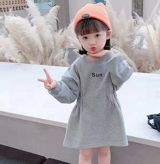 「2025」子供服★ワンピース★長袖★韓国風子供服★2色80cm〜150cm