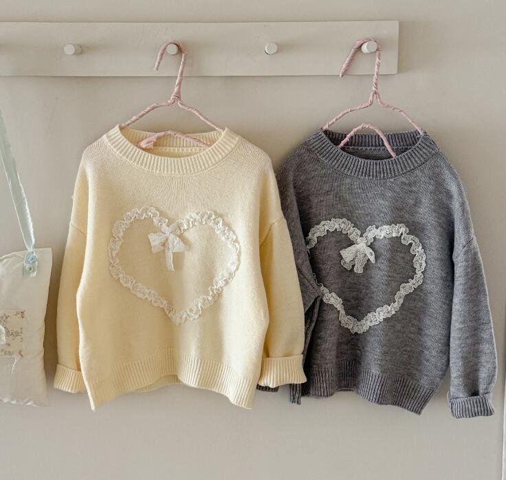 2025春新作LBB★子供服　セーター★90cm〜130cm 2色