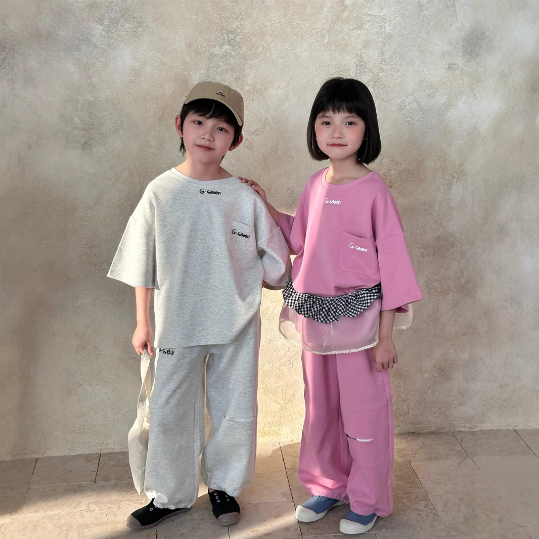 2025新入荷MXW★子供服　セットアップ★90cm〜150cm 2色