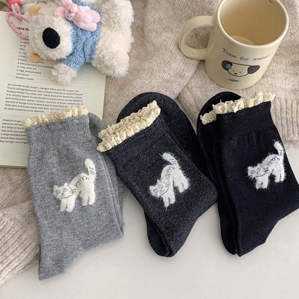 「2025」靴下★レディース★ソックス★大人用★女性用靴下★可愛い★3色