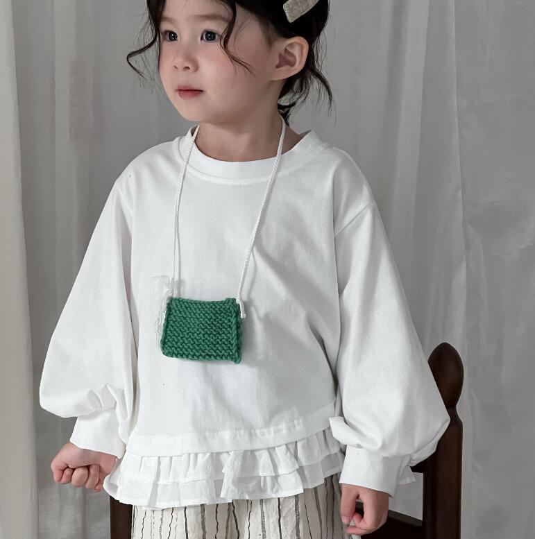 2025新品XF★子供服　トップス★80cm〜130cm 2色