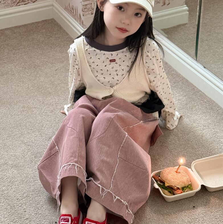 2025新入荷★子供服　ズボン★100cm〜160cm 2色