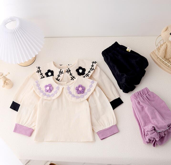 「2025」子供服★トップス+パンツ★セットアップ★韓国風子供服★2色66cm〜100cm