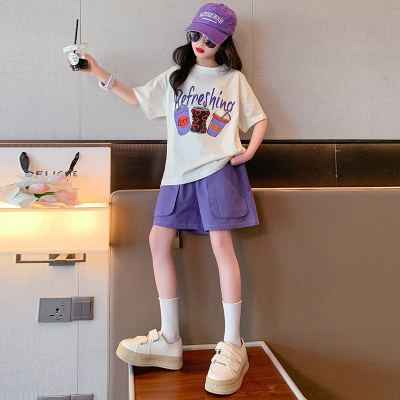 「2025」子供服★トップス+ズボン★セットアップ★韓国風子供服★2色120cm〜170cm