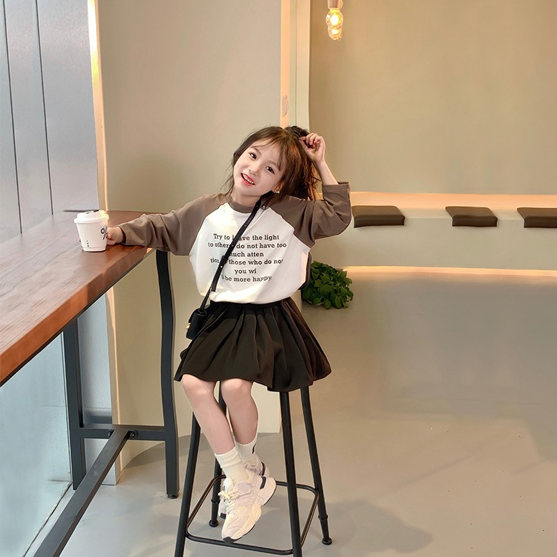 2025★春秋新作★韓国風子供服★トップス★90cm〜140cm 3色