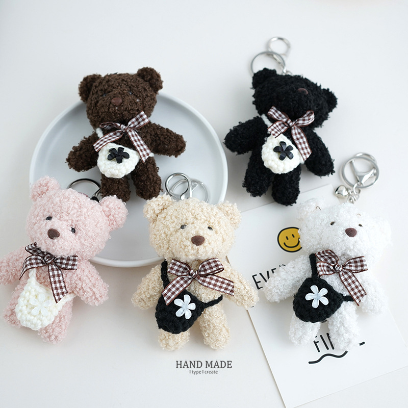 ★可愛いキーホルダー　装飾品★ぬいぐるみキーチェーン★5色