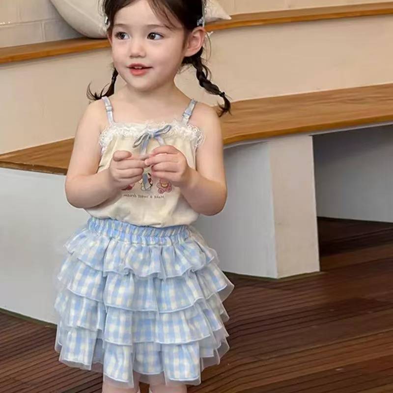 2025夏新作★子供服　トップス&スカート分けて★80cm〜130cm